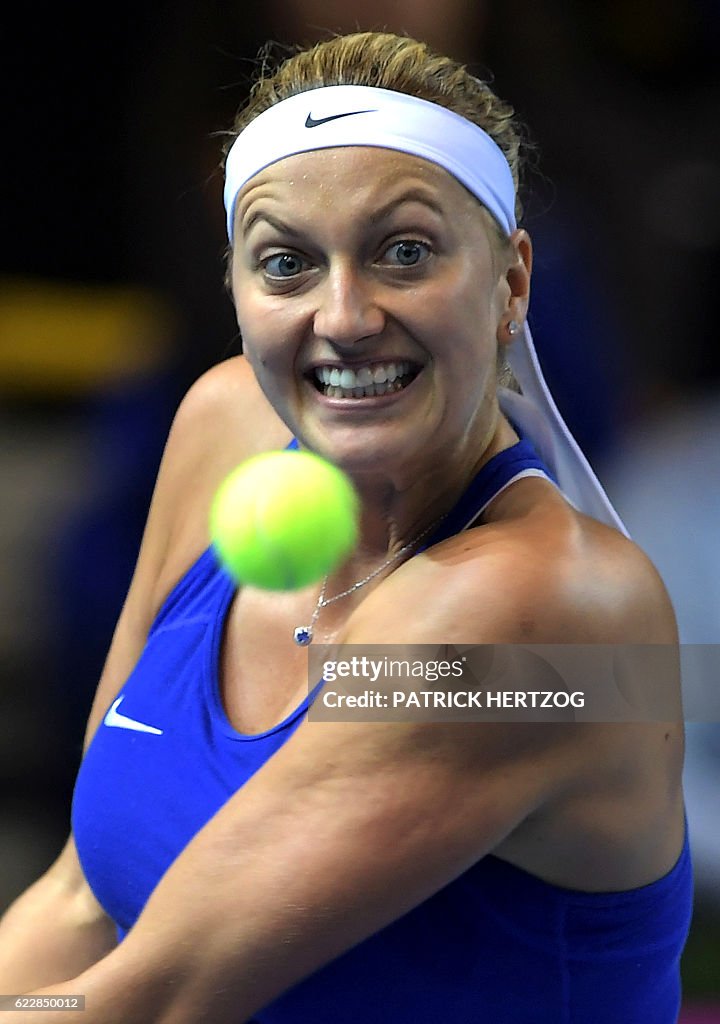 TENNIS-FED-CUP-FINAL-FRA-CZE