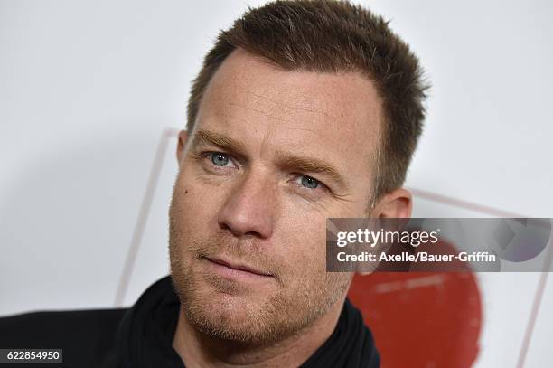 Actor Ewan McGregor arrives at the 10th Annual GO Campaign Gala at Manuela on November 5, 2016 in Los Angeles, California.