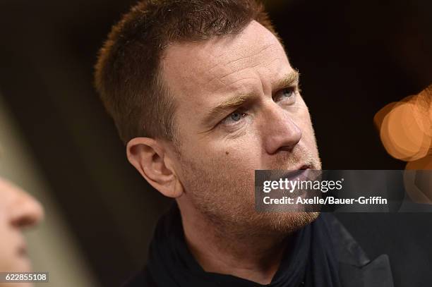 Actor Ewan McGregor arrives at the 10th Annual GO Campaign Gala at Manuela on November 5, 2016 in Los Angeles, California.