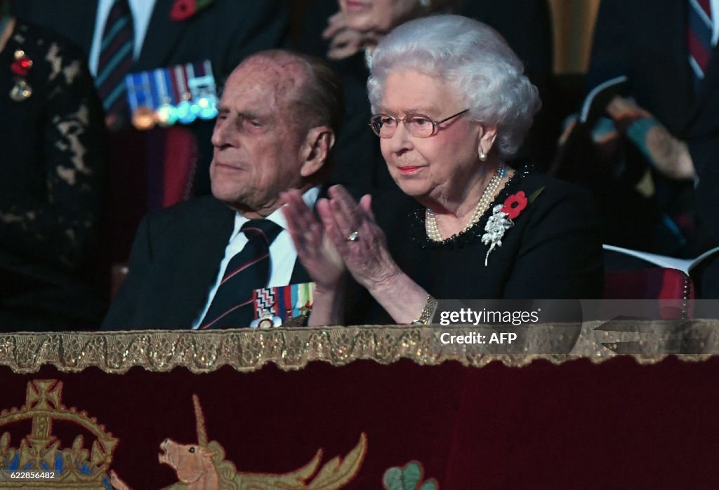 BRITAIN-HISTORY-MILITARY-ROYALS