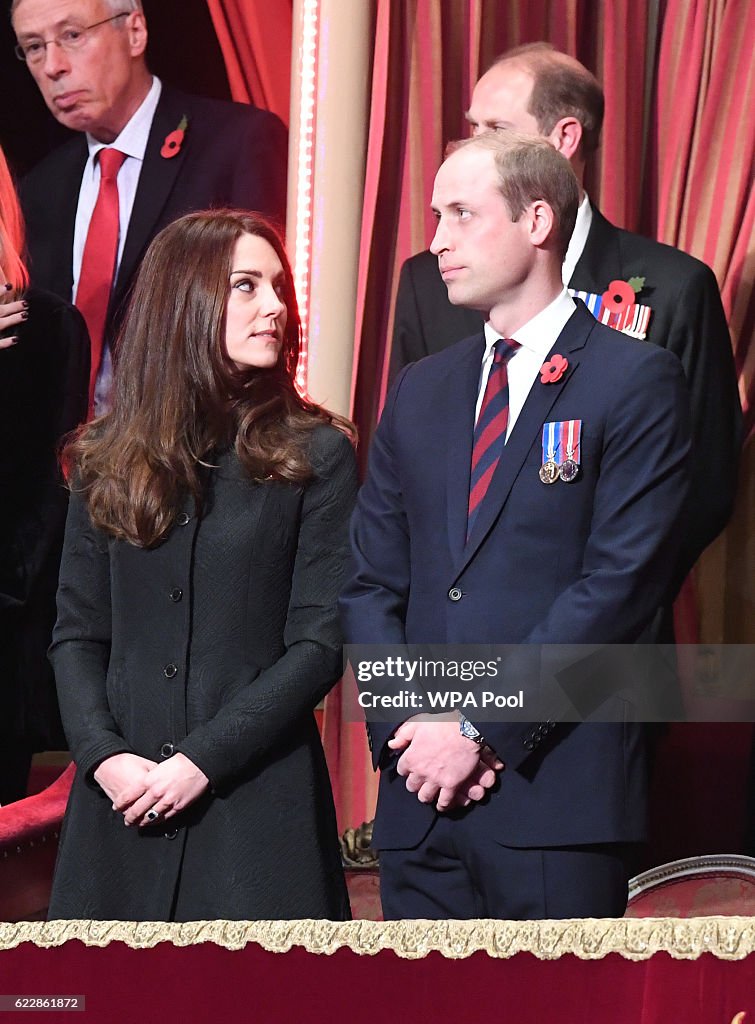 Royal British Legion Festival of Remembrance At The Royal Albert Hall