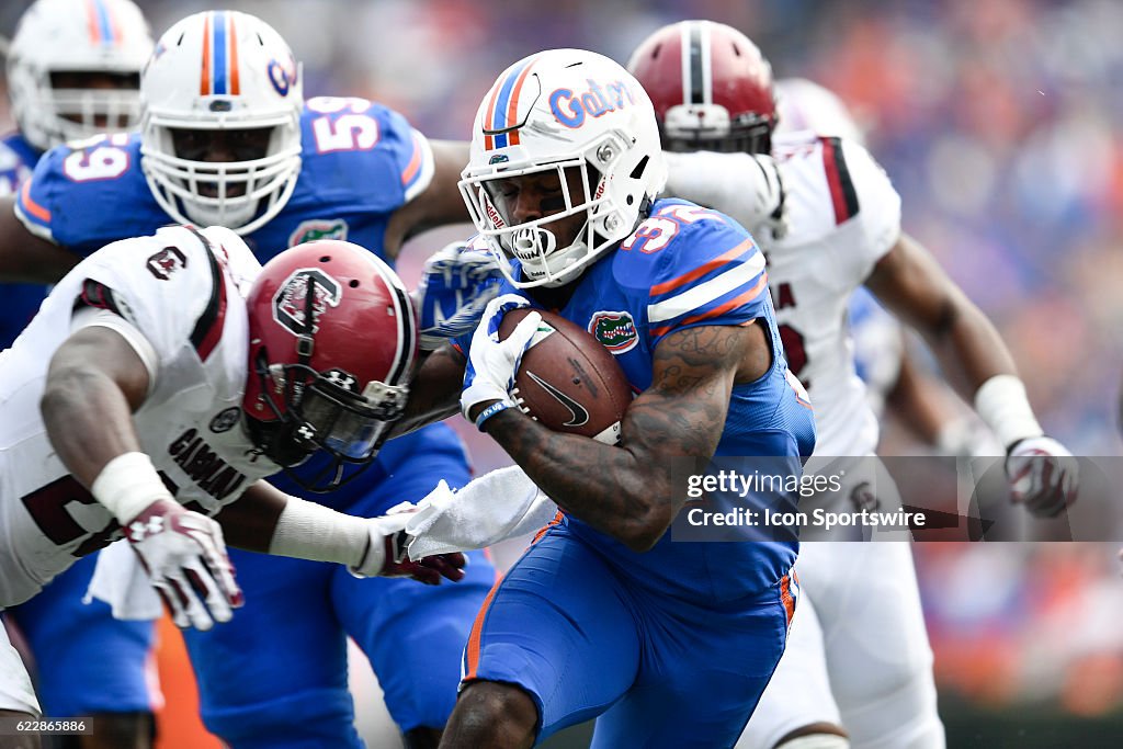 NCAA FOOTBALL: NOV 12 South Carolina at Florida