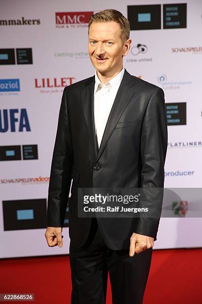 Michael Kessler attends the German television award by the Deutsche Akademie fuer Fernsehen at Museum Ludwig on November 12, 2016 in Cologne, Germany.