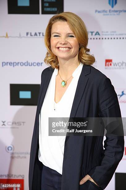 Annette Frier attends the German television award by the Deutsche Akademie fuer Fernsehen at Museum Ludwig on November 12, 2016 in Cologne, Germany.