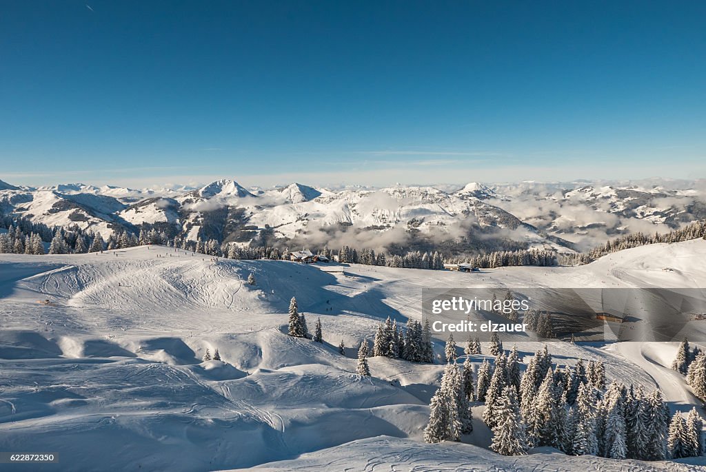 Skiing in Kitzbühel