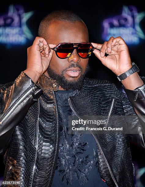 Maitre Gims attends the 18th NRJ Music Awards at Palais des Festivals on November 12, 2016 in Cannes, France.