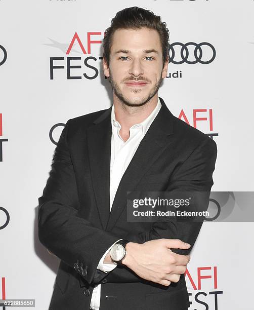 Actor Gaspard Ulliel attends AFI FEST 2016 presented by Audi - screening of "It's Only The End Of The World" at the Egyptian Theatre on November 12,...