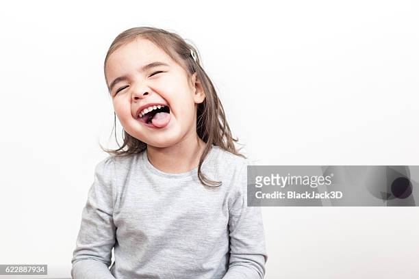 so happy small girl - happy toddler stockfoto's en -beelden