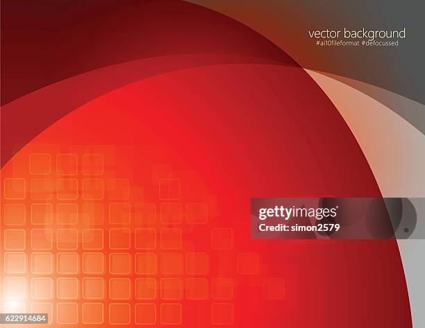 digital pixels background design - abstract red background stock illustrations