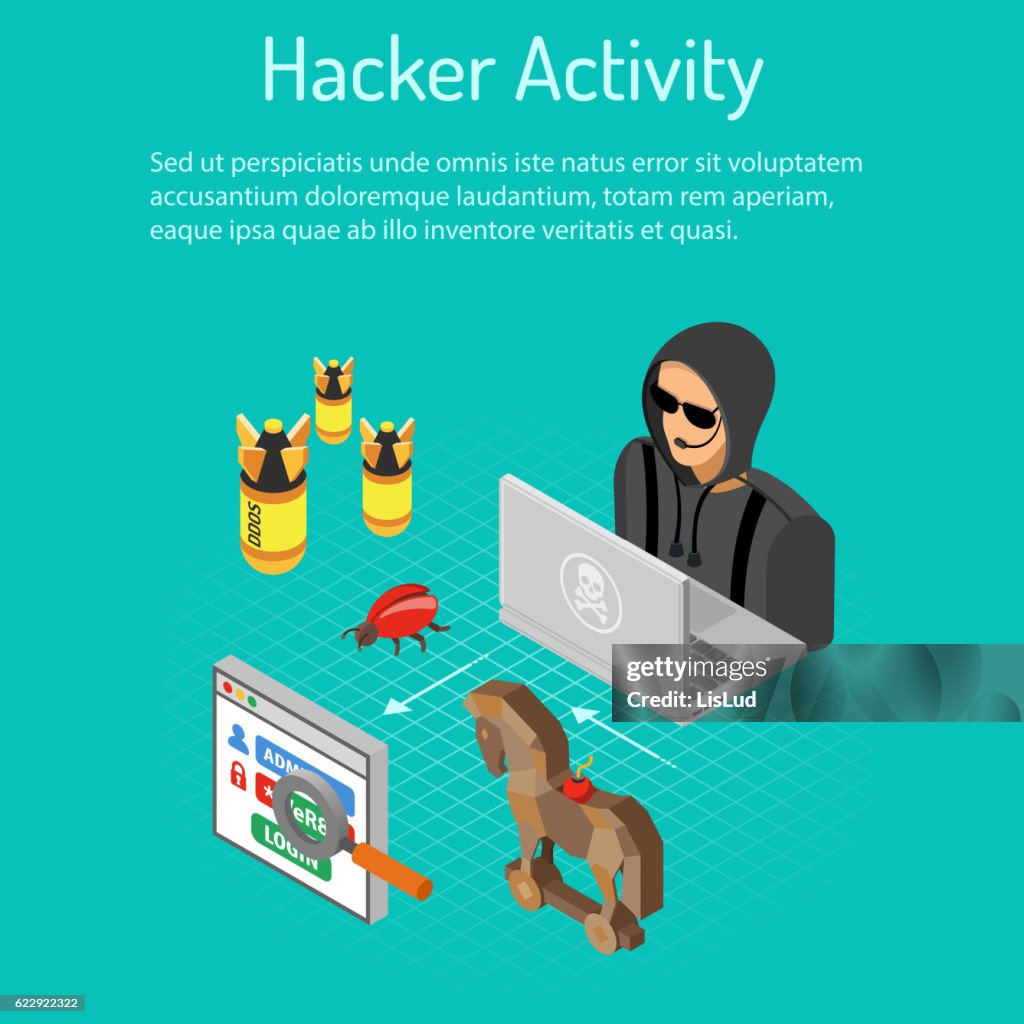 Hacker Activity Process Hacker Activity Concept High-Res Vector Graphic - Getty Images