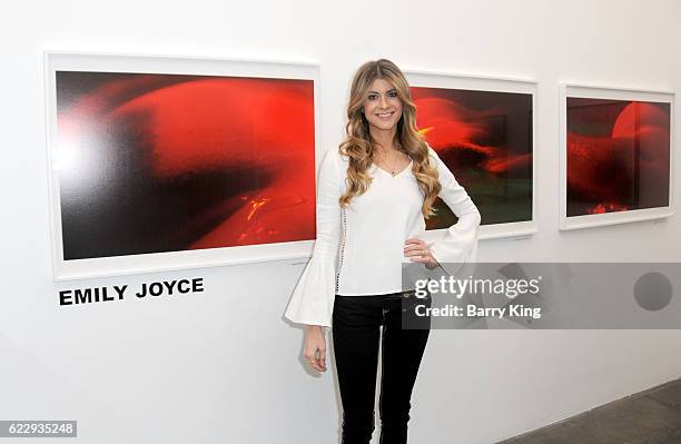 Actress Emily Joyce attends 'Hindsight Is 30/40 - A Group Photographer Exhibition' at The Salon at Automatic Sweat on November 12, 2016 in Los...