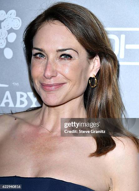 Claire Forlani arrives at the 5th Annual Baby2Baby Gala at 3LABS on November 12, 2016 in Culver City, California.