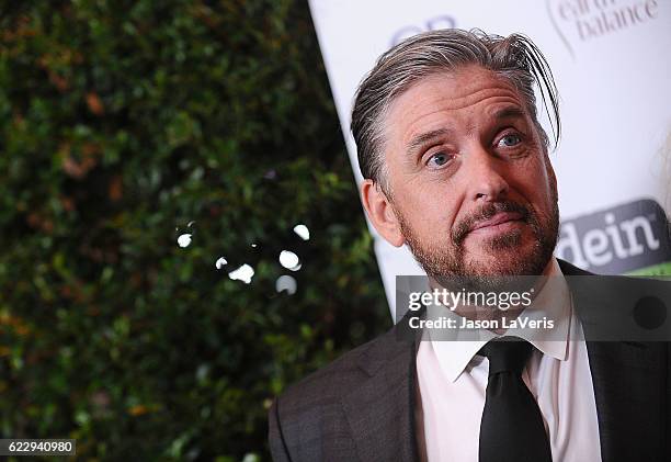 Craig Ferguson attends Farm Sanctuary's 30th anniversary gala at the Beverly Wilshire Four Seasons Hotel on November 12, 2016 in Beverly Hills,...