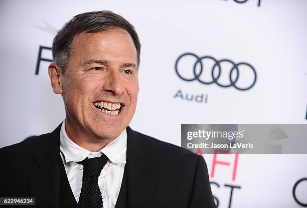 Dirtector David O. Russell attends Cinema's Legacy conversation for "Flirting with Disaster" at the 2016 AFI Fest at TCL Chinese 6 Theatres on...