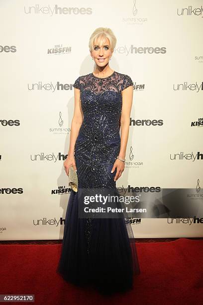 Katie Hamilton attends the Unlikely Heroes 4th Annual Recognizing Heroes Charity Benefit at The Ritz-Carlton, Dallas on November 12, 2016 in Dallas,...