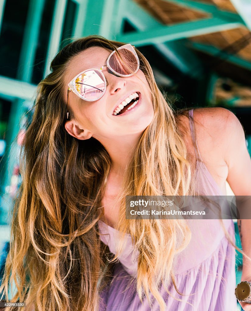 Happy fille