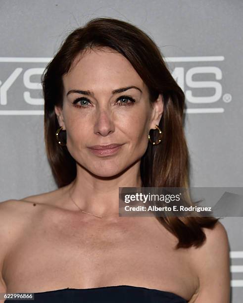 Actress Claire Forlani attends the 5th Annual Baby2Baby Gala at 3LABS on November 12, 2016 in Culver City, California.
