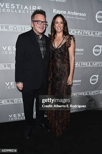 Actor Tom Arnold and Ashley Groussman attend the 5th Annual Baby2Baby Gala at 3LABS on November 12, 2016 in Culver City, California.