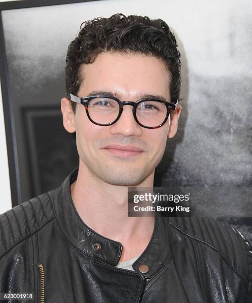 Actor Steven Strait attends 'Hindsight is 30/40 - A Group Photographer Exhibition' at The Salon at Automatic Sweat on November 12, 2016 in Los...