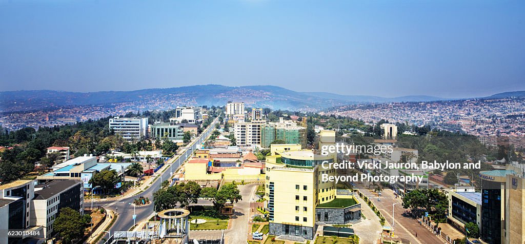 Kigali City Panorama