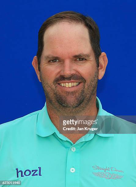 Edward Loar of United States of America during the second round of the European Tour qualifying school final stage at PGA Catalunya Resort on...