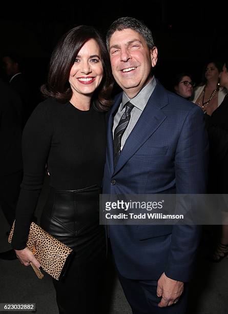 Laura Shell and Jeff Shell, Chairman of Universal Filmed Entertainment Group attend the after party for Focus Features' "Nocturnal Animals" on...