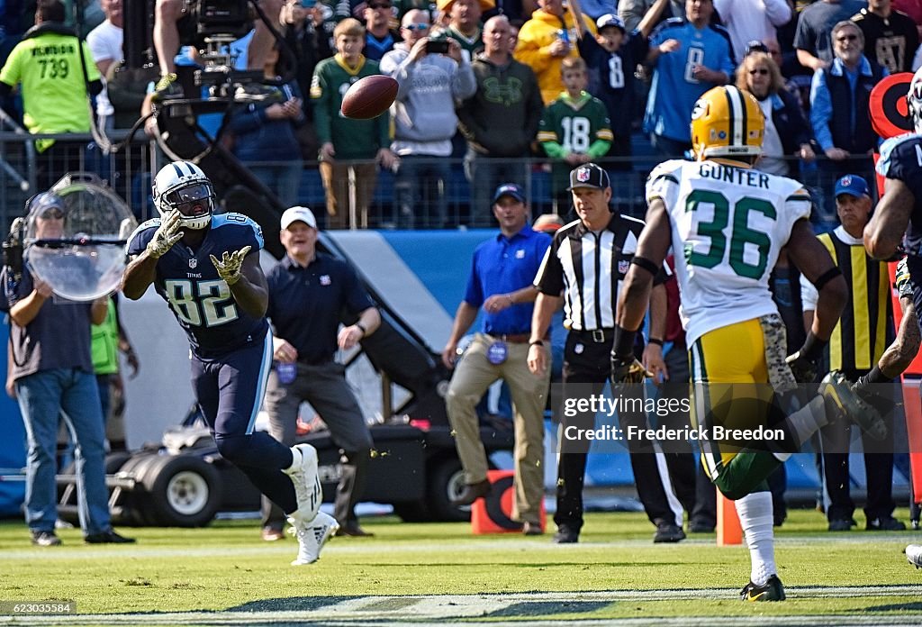 Green Bay Packers v Tennessee Titans