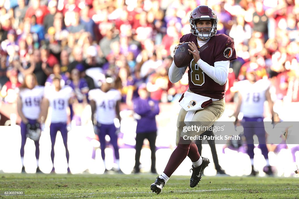 Minnesota Vikings v Washington Redskins