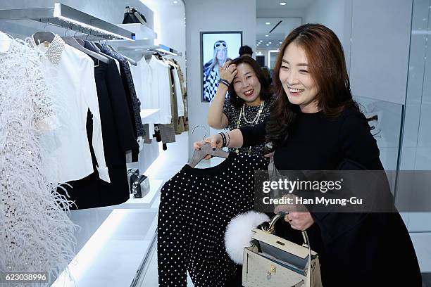 General view of the atmosphere at the Michael Kors Cheongdam Flagship Store Opening Cocktail Party on November 12, 2016 in Seoul, South Korea.