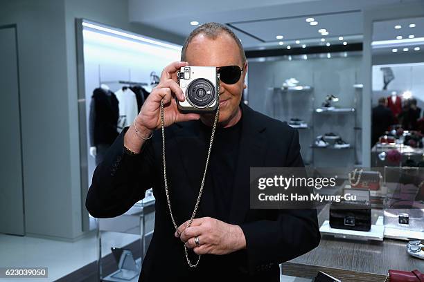 Michael Kors attends the Michael Kors Cheongdam Flagship Store Opening Cocktail Party on November 12, 2016 in Seoul, South Korea.