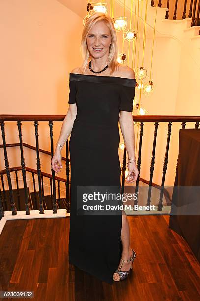 Jo Whiley attends a cocktail reception at The 62nd London Evening Standard Theatre Awards, recognising excellence from across the world of theatre...