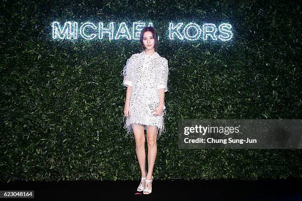 Singer Seo-Hyun attends the Michael Kors Young Korea Party in Seoul on November 12, 2016 in Seoul, South Korea.