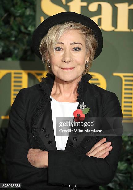 Zoe Wanamaker attends The London Evening Standard Theatre Awards at The Old Vic Theatre on November 13, 2016 in London, England.