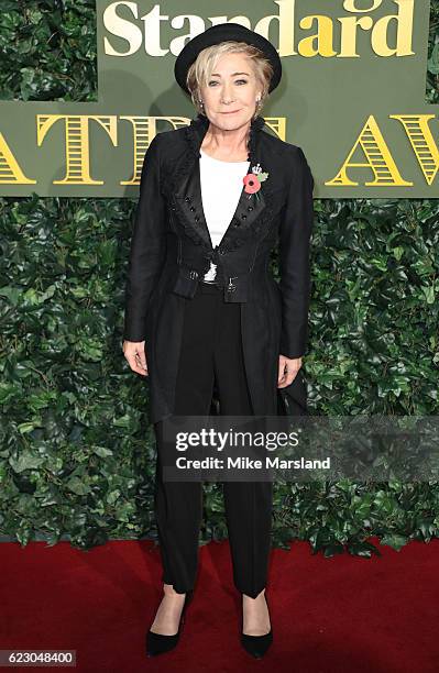 Zoe Wanamaker attends The London Evening Standard Theatre Awards at The Old Vic Theatre on November 13, 2016 in London, England.