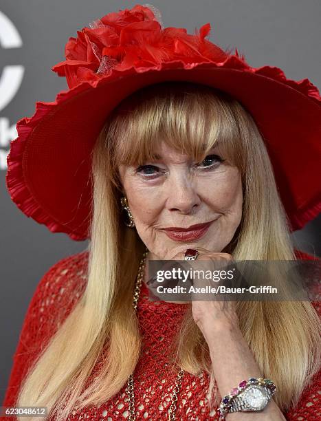 Actress Terry Moore arrives at the 20th Annual Hollywood Film Awards at the Beverly Hilton Hotel on November 6, 2016 in Los Angeles, California.