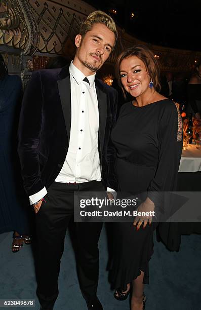 Orlando Bloom and Sheridan Smith attend The 62nd London Evening Standard Theatre Awards after party, recognising excellence from across the world of...