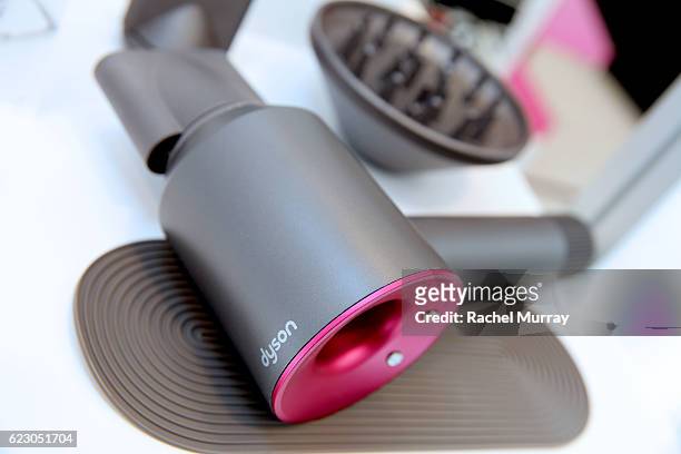 View of the new Dyson Supersonic during Celebrity hair stylist Jen Atkin's personal appearance with Dyson at Sephora for guest complimentary...
