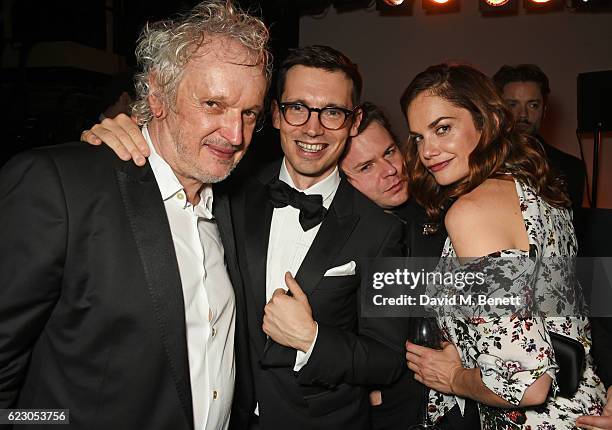 Sean Mathias, Erdem Moralioglu, Christopher Kane and Ruth Wilson attend The 62nd London Evening Standard Theatre Awards after party, recognising...