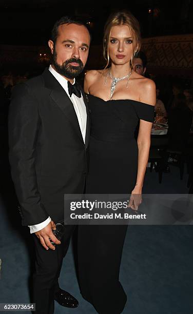 Evgeny Lebedev and Lily Donaldson attend the 62nd London Evening Standard Theatre Awards, recognising excellence from across the world of theatre and...