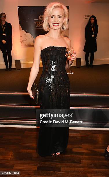 Sophie Melville attends a cocktail reception at The 62nd London Evening Standard Theatre Awards, recognising excellence from across the world of...