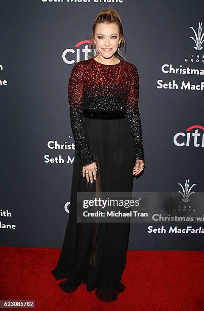 Rachel Platten attends The Grove Christmas event held on November 13, 2016 in Los Angeles, California.