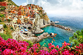 beautiful places of Italy  - Monarola village (Cinque terre)