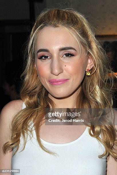 Harley Quinn Smith attends Wolk Morais Collection 4 Fashion Show at Harlowe on November 13, 2016 in West Hollywood, California.
