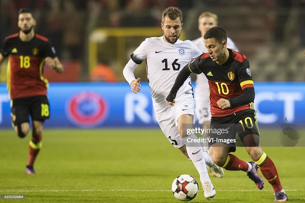 FIFA World Cup 2018 qualifying group H"Belgium v Estonia"