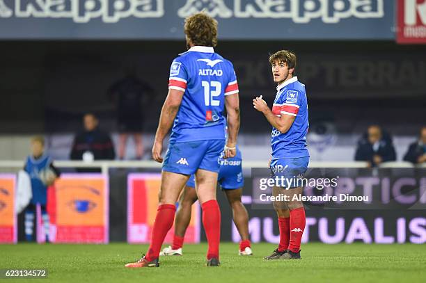 Demetri Catrakilis of Montpellier during the Top 14 match between Montpellier and Lyon on November 12, 2016 in Montpellier, France.