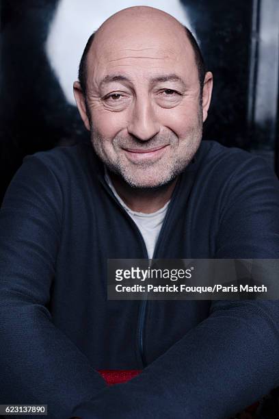 Actor Kad Merad is photographed for Paris Match on October 26, 2016 in Paris, France.