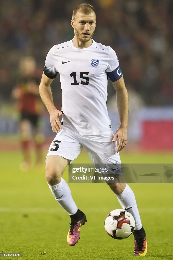 FIFA World Cup 2018 qualifying group H"Belgium v Estonia"