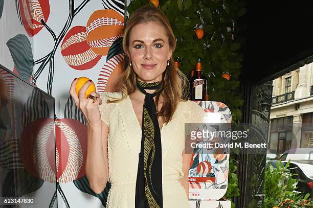 Donna Air takes part in the Cointreau project at Liberty London on November 14, 2016 in London, England.