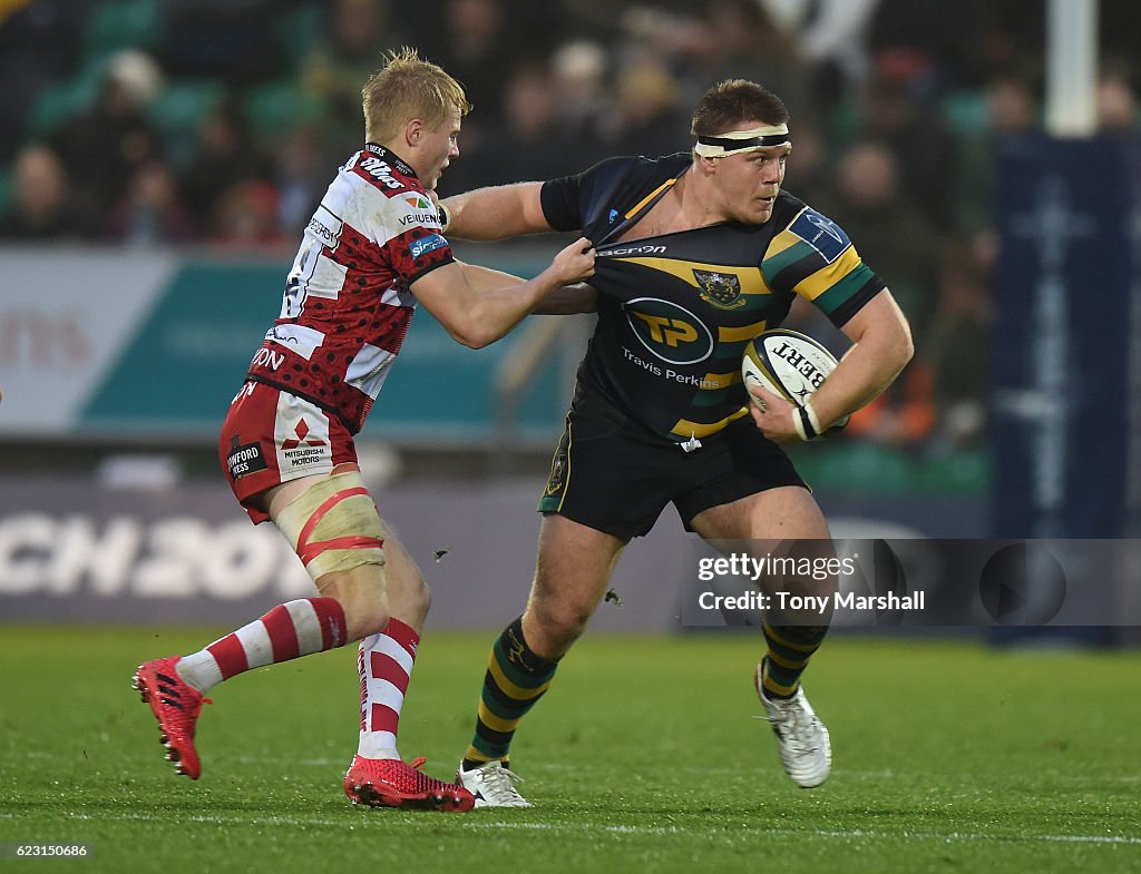 Northampton Saints v Gloucester Rugby - Anglo-Welsh Cup