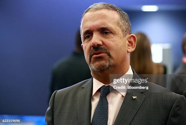 Marcelo Melchior, chief executive officer of Nestle Mexico SA, speaks during an interview at the Mexico Cumbre De Negocios Business Summit in Puebla,...